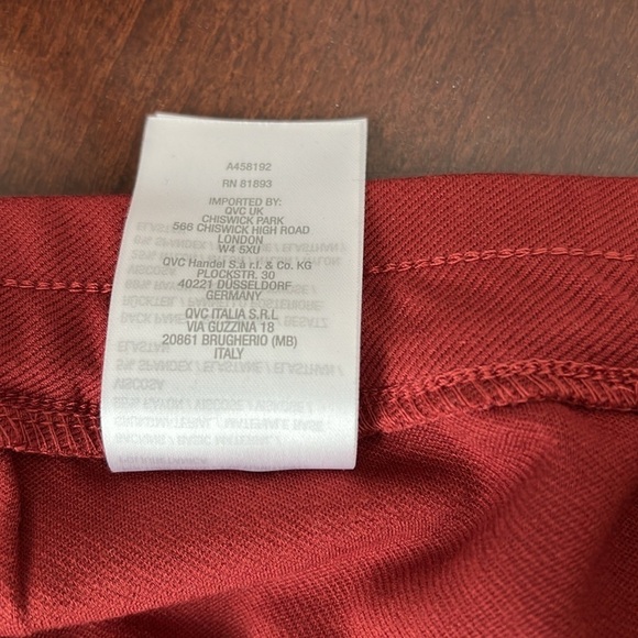 J Jason Wu Petite Stretch Faux Leather Pull On Pant With Side Zippers Size XSP - Picture 11 of 11